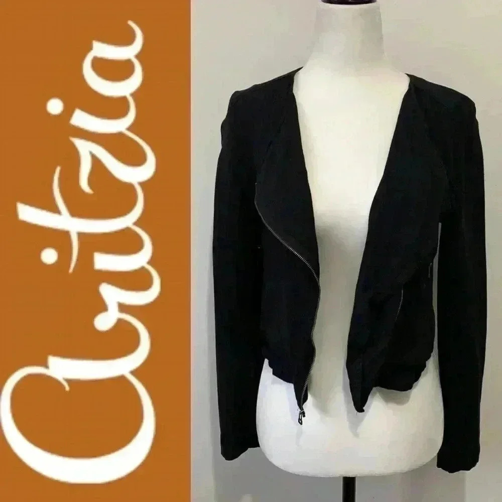 ❤️Aritzia Talula black jacket size 2 - Picture 2 of 4